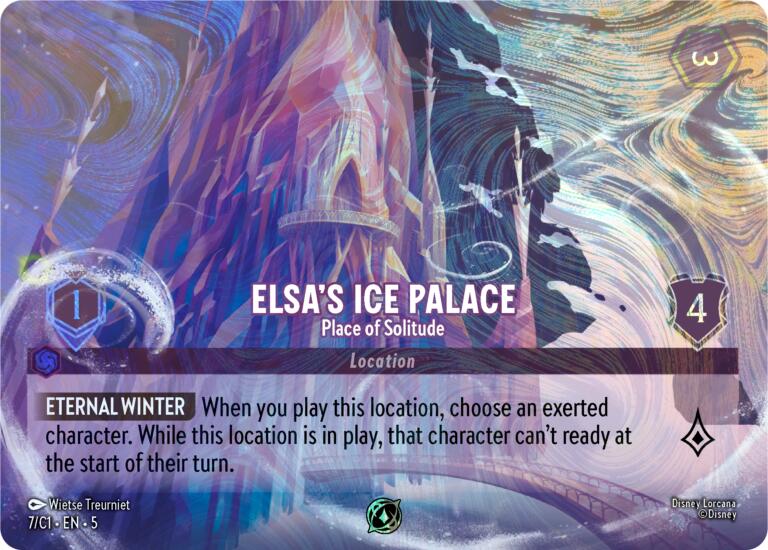 Elsa's Ice Palace - Place of Solitude (7) [Promo Cards] | Rock City Comics