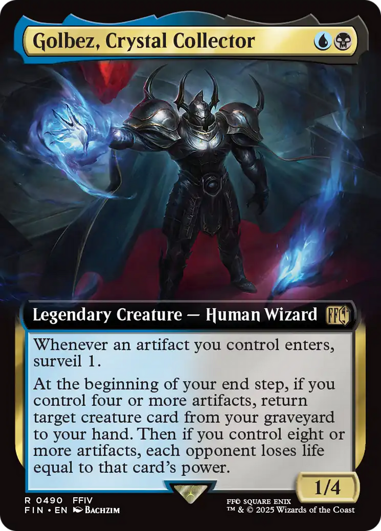 Golbez, Crystal Collector (Extended Art) [FINAL FANTASY] | Rock City Comics