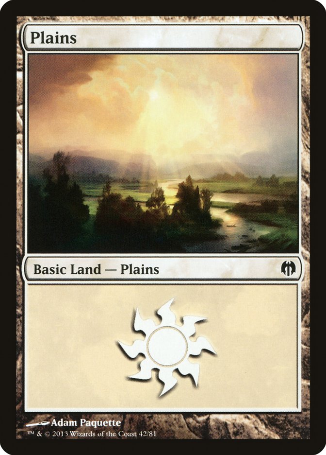 Plains (42) [Duel Decks: Heroes vs. Monsters] | Rock City Comics