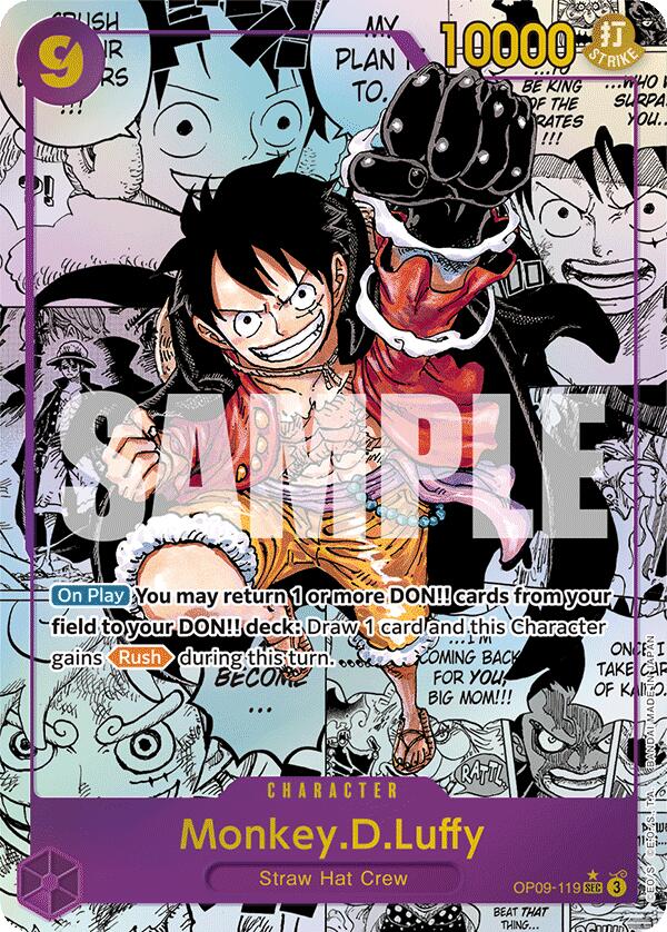 Monkey.D.Luffy (Manga Parallel) [Emperors in the New World] | Rock City Comics