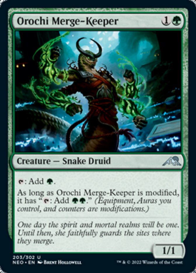 Orochi Merge-Keeper [Kamigawa: Neon Dynasty] | Rock City Comics