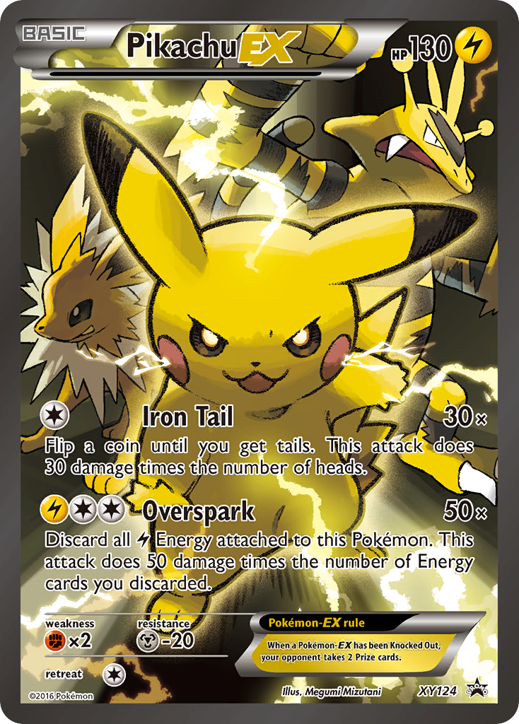 Pikachu EX (XY124) [XY: Black Star Promos] | Rock City Comics