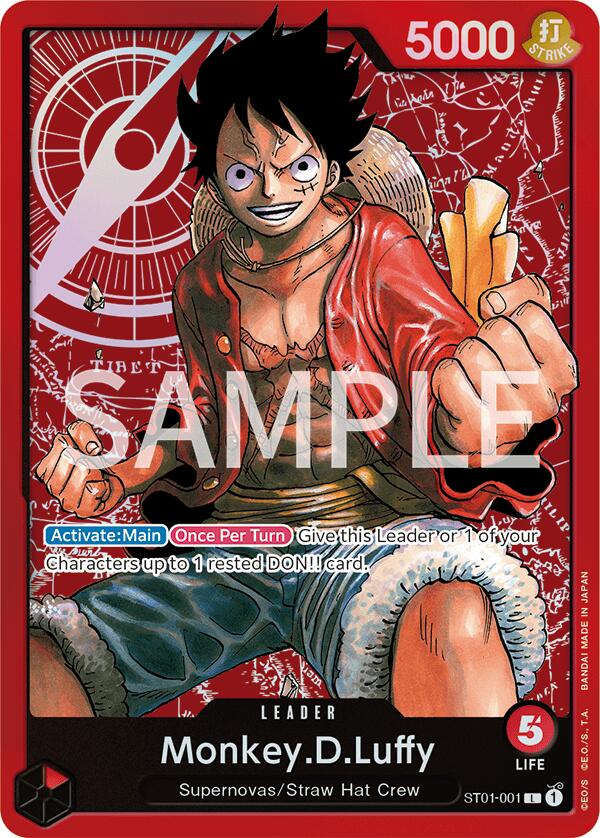 Monkey.D.Luffy [Revision Pack Cards] | Rock City Comics