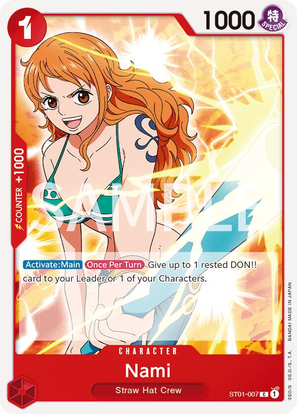 Nami [Revision Pack Cards] | Rock City Comics