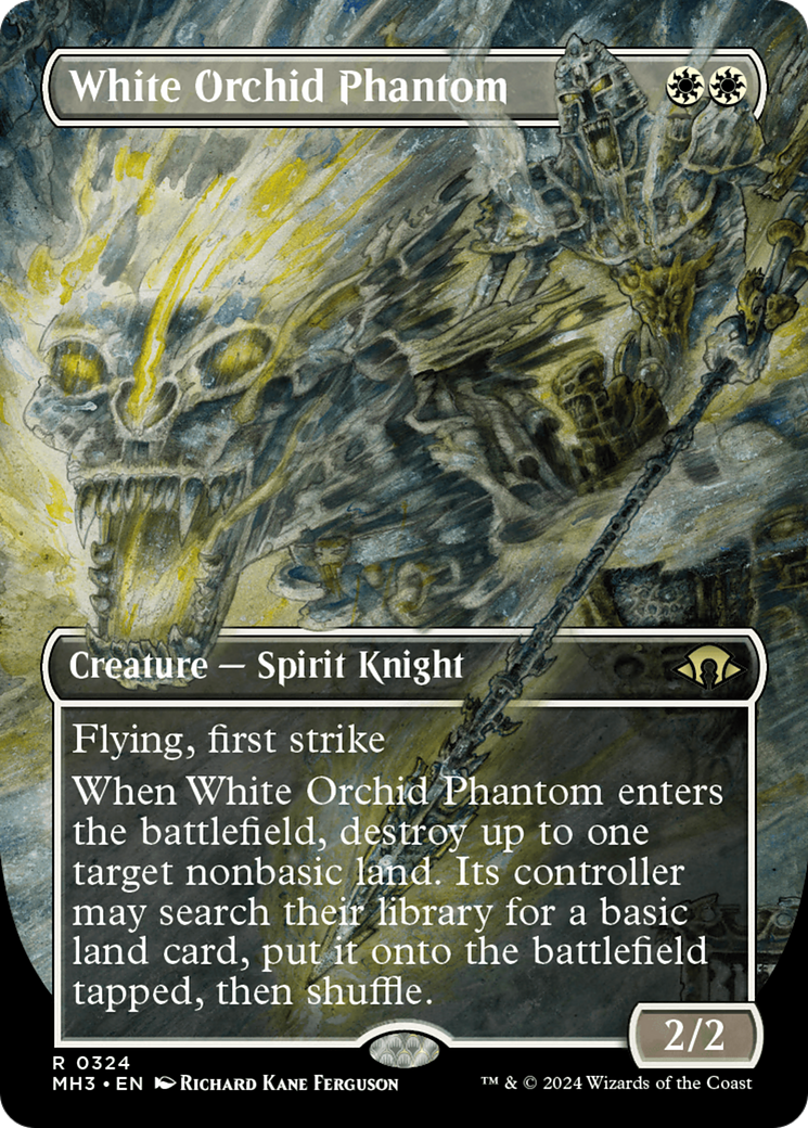 White Orchid Phantom (Borderless) [Modern Horizons 3] | Rock City Comics