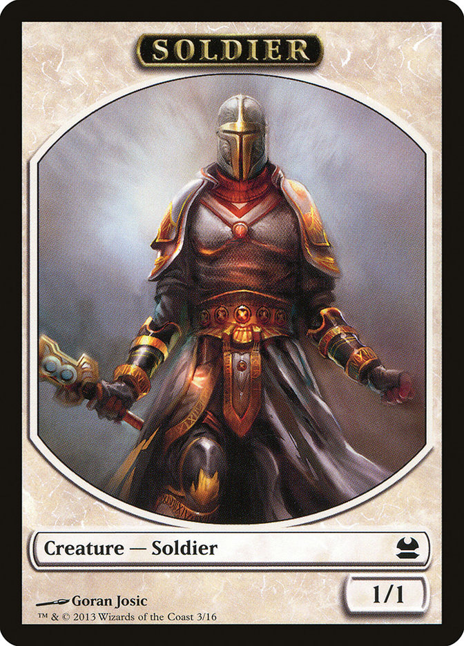 Soldier Token [Modern Masters Tokens] | Rock City Comics