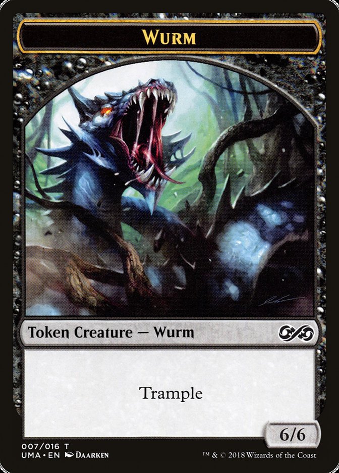 Wurm Token [Ultimate Masters Tokens] | Rock City Comics