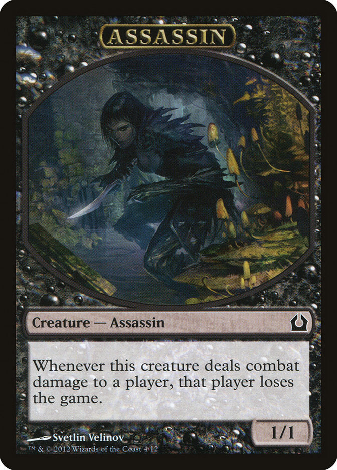Assassin Token [Return to Ravnica Tokens] | Rock City Comics