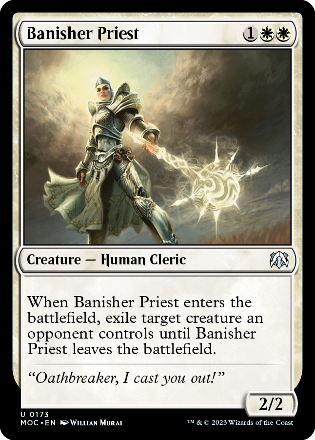 Banisher Priest [March of the Machine Commander] | Rock City Comics