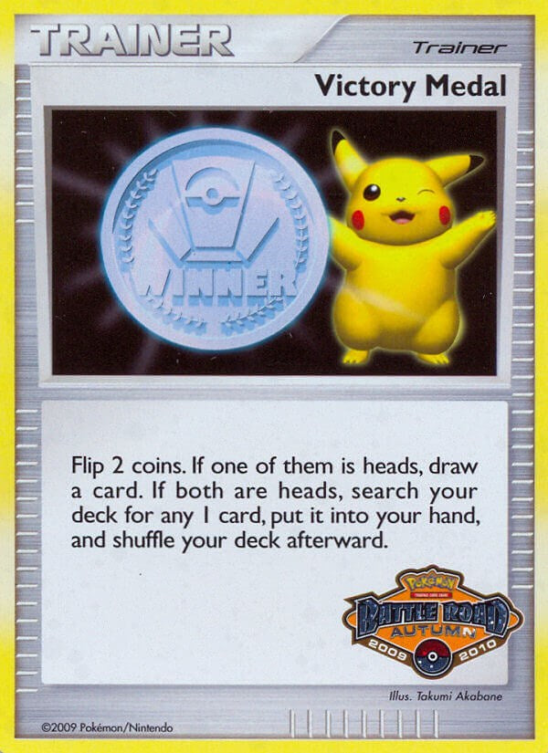 Victory Medal (2009-2010) (Battle Road Autumn) [League & Championship Cards] | Rock City Comics