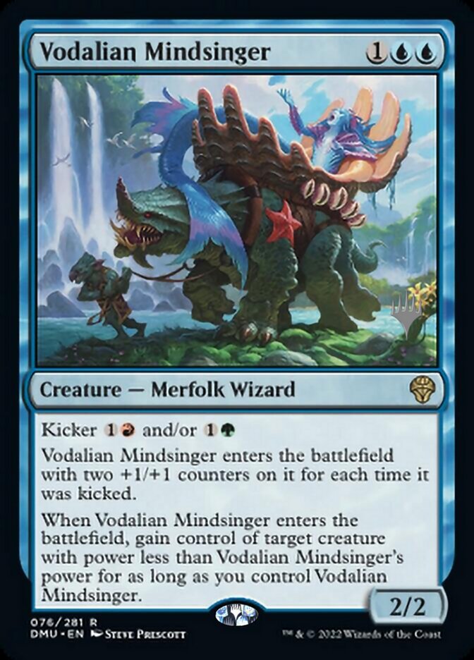 Vodalian Mindsinger (Promo Pack) [Dominaria United Promos] | Rock City Comics