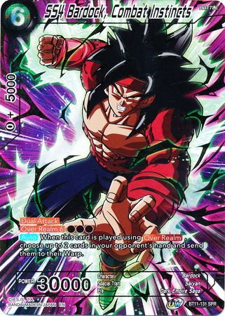 SS4 Bardock, Combat Instincts (SPR) (BT11-131) [Vermilion Bloodline 2nd Edition] | Rock City Comics