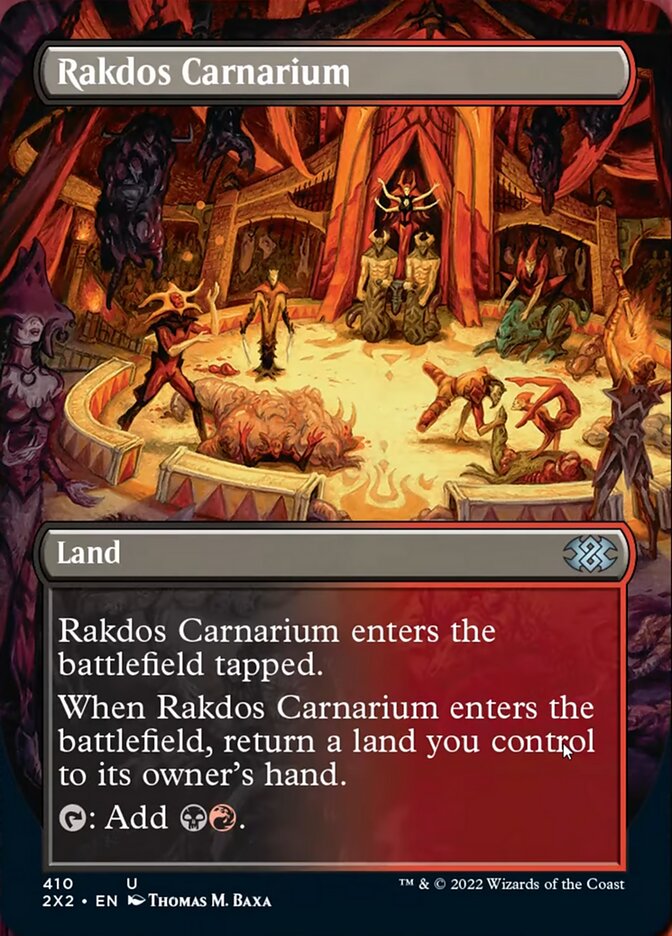 Rakdos Carnarium (Borderless Alternate Art) [Double Masters 2022] | Rock City Comics