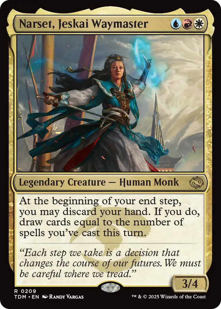Narset, Jeskai Waymaster [Tarkir: Dragonstorm] | Rock City Comics