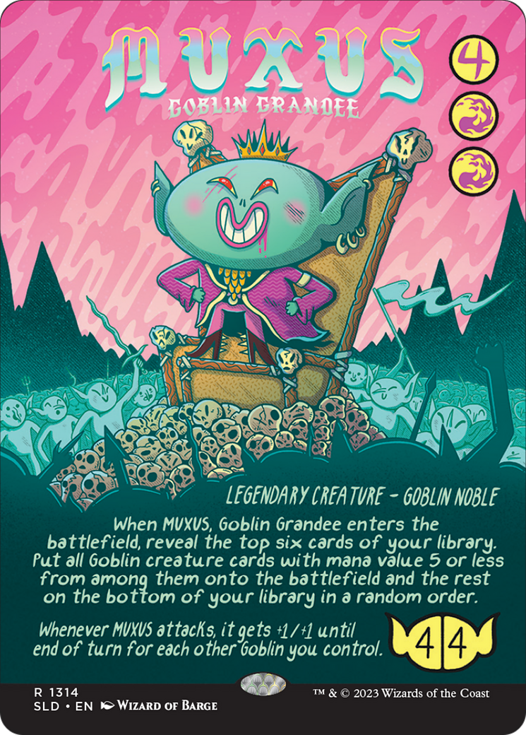 Muxus, Goblin Grandee (Rainbow Foil) [Secret Lair Drop Series] | Rock City Comics