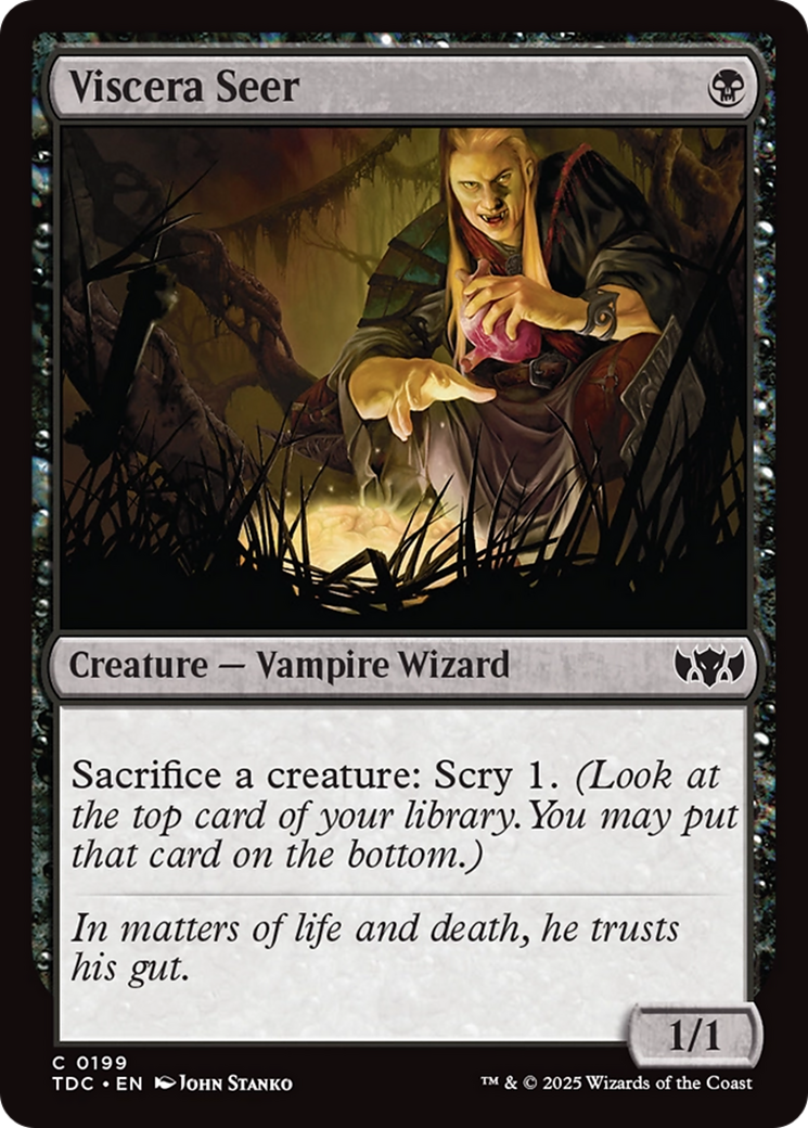 Viscera Seer [Tarkir: Dragonstorm Commander] | Rock City Comics