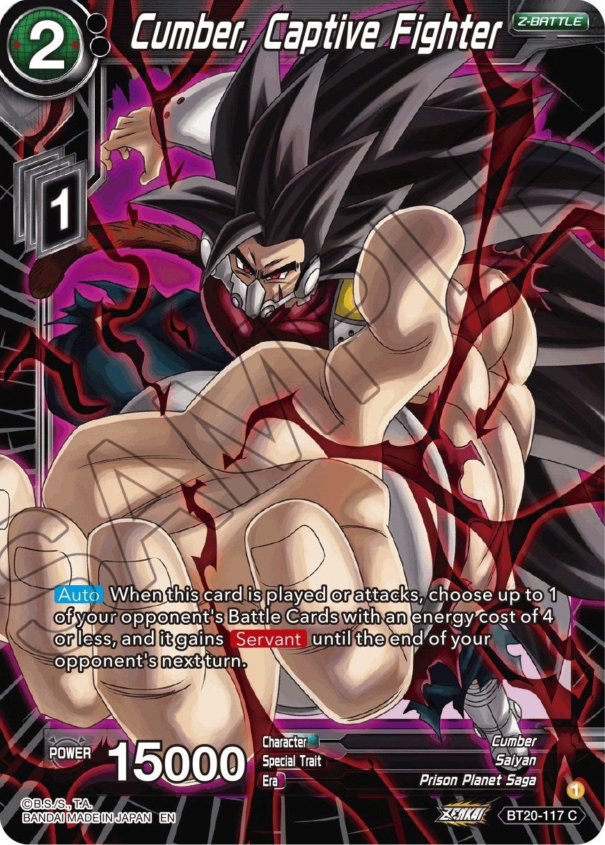 Cumber, Captive Fighter (BT20-117) [Power Absorbed] | Rock City Comics
