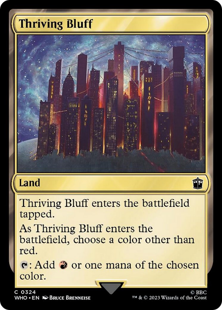 Thriving Bluff [Doctor Who] | Rock City Comics