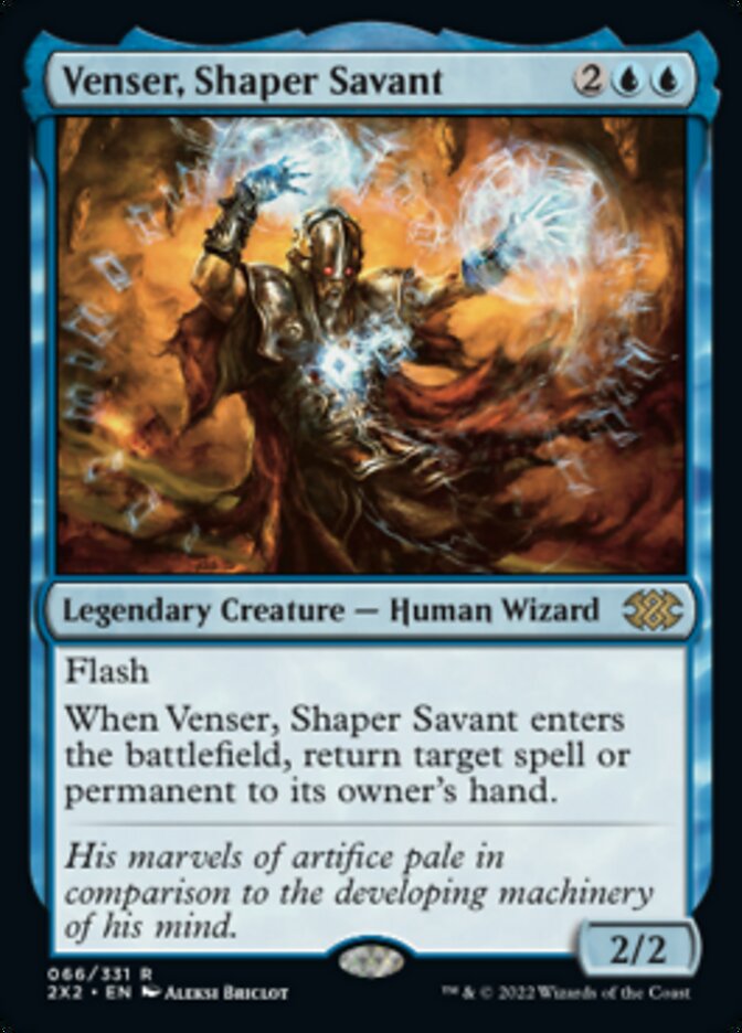 Venser, Shaper Savant [Double Masters 2022] | Rock City Comics