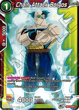 Chain Attack Borgos (Common) (BT13-009) [Supreme Rivalry] | Rock City Comics