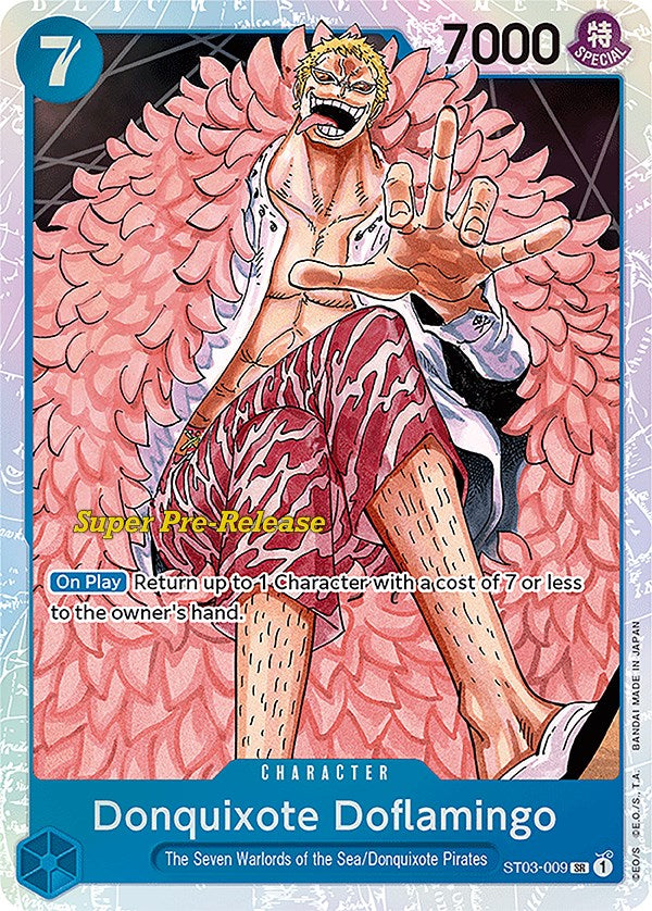 Donquixote Doflamingo [Super Pre-Release Starter Deck: The Seven Warlords of the Sea] | Rock City Comics