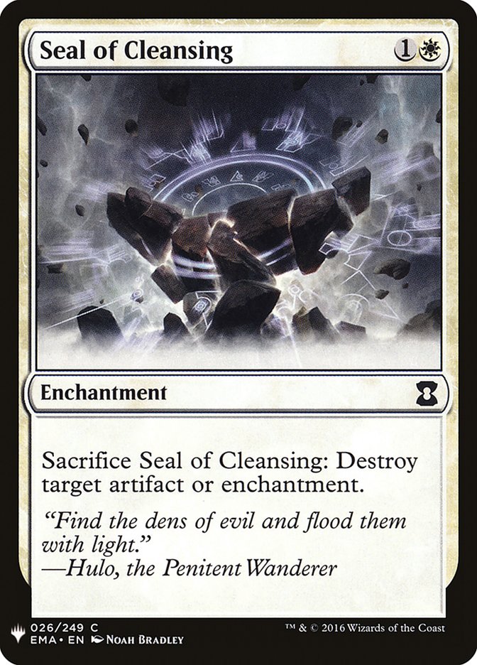 Seal of Cleansing [Mystery Booster] | Rock City Comics