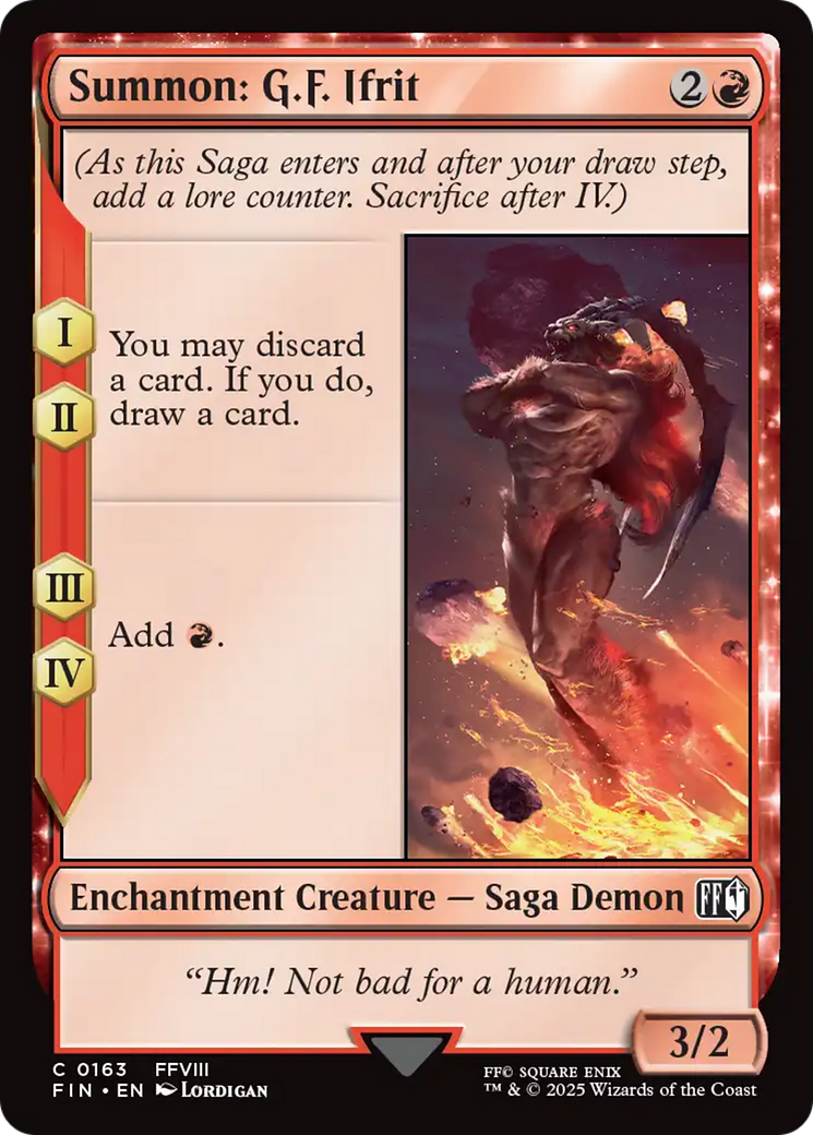 Summon: G.F. Ifrit [FINAL FANTASY] | Rock City Comics