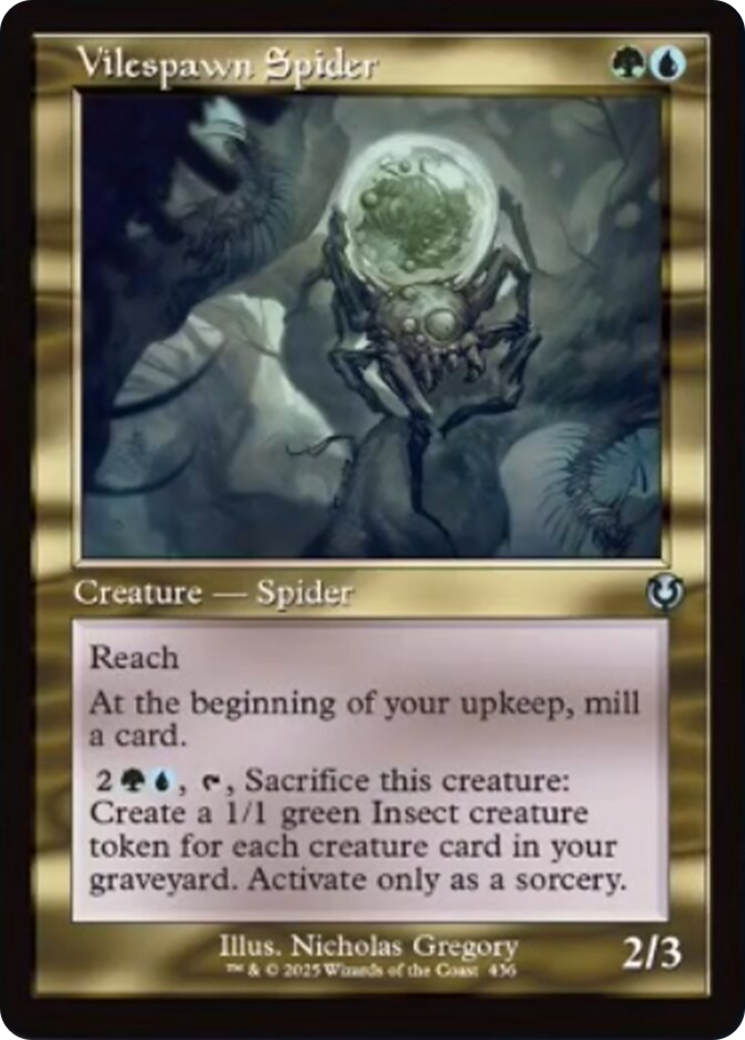 Vilespawn Spider (Retro Frame) [Innistrad Remastered] | Rock City Comics