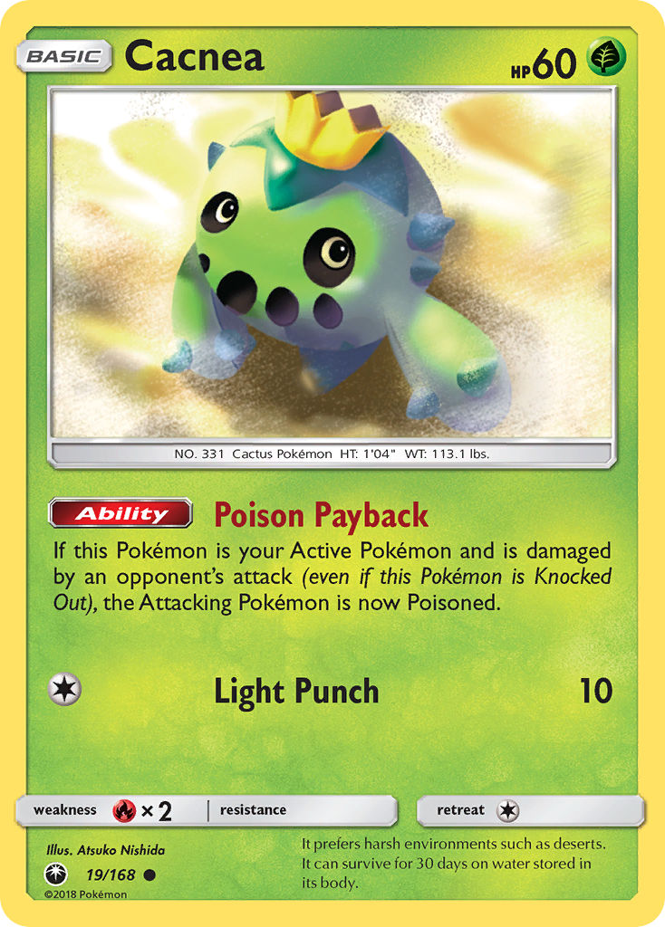 Cacnea (19/168) [Sun & Moon: Celestial Storm] | Rock City Comics