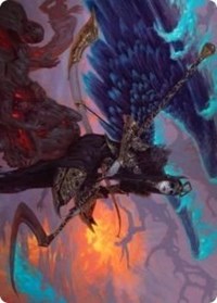 Eradicator Valkyrie Art Card [Kaldheim Art Series] | Rock City Comics