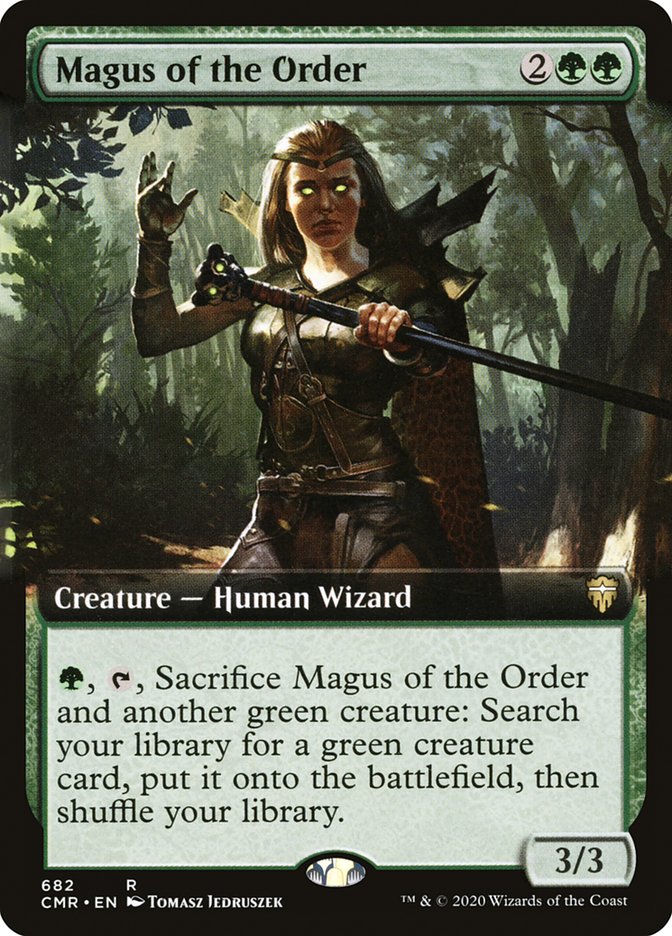 Magus of the Order (Extended Art) [Commander Legends] | Rock City Comics