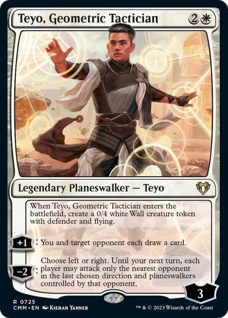 Teyo, Geometric Tactician [Commander Masters] | Rock City Comics