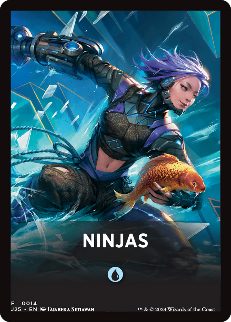 Ninjas Theme Card [Foundations Jumpstart Front Cards] | Rock City Comics