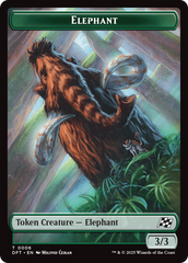 Insect // Elephant Double-Sided Token [Aetherdrift Tokens] | Rock City Comics