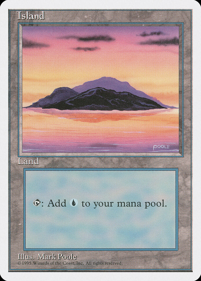 Island (Sunset / Signature on Right) [Fourth Edition] | Rock City Comics