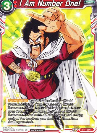 I Am Number One! (Power Booster: World Martial Arts Tournament) (P-146) [Promotion Cards] | Rock City Comics