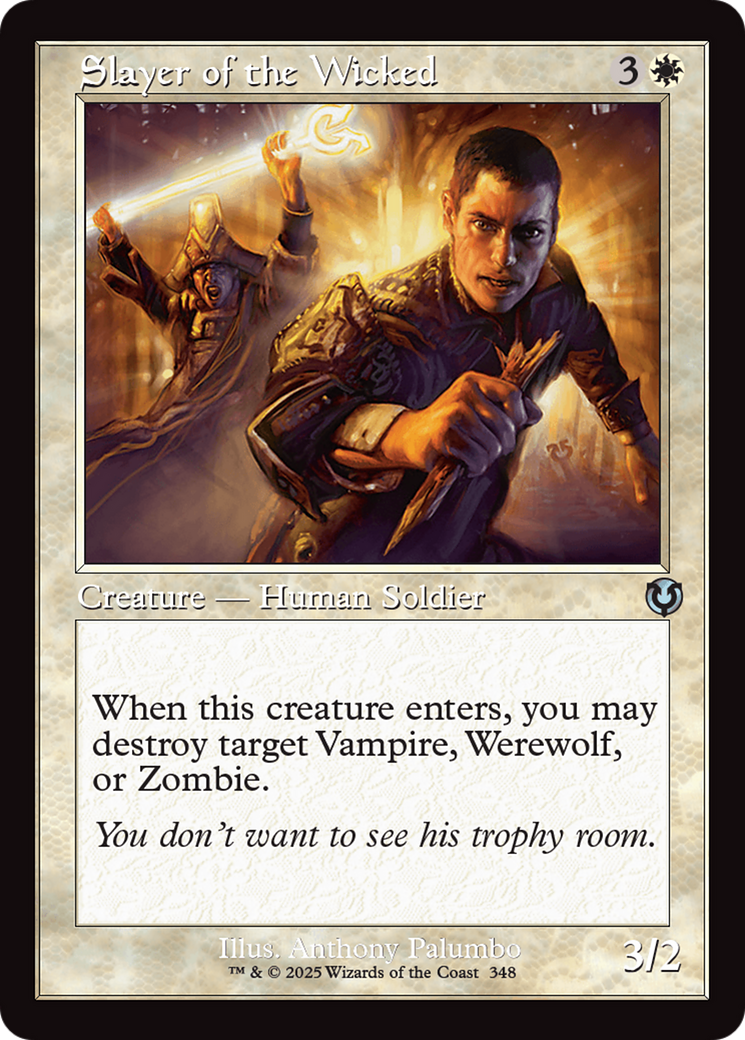 Slayer of the Wicked (Retro Frame) [Innistrad Remastered] | Rock City Comics