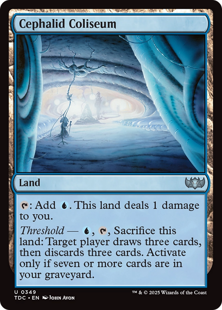 Cephalid Coliseum [Tarkir: Dragonstorm Commander] | Rock City Comics