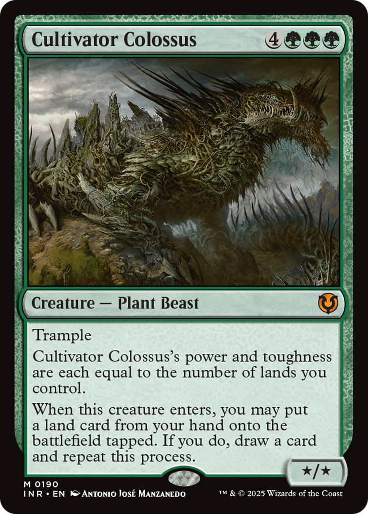 Cultivator Colossus [Innistrad Remastered] | Rock City Comics