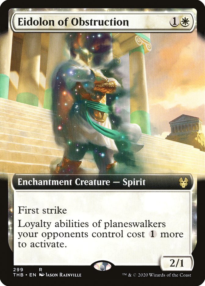 Eidolon of Obstruction (Extended Art) [Theros Beyond Death] | Rock City Comics