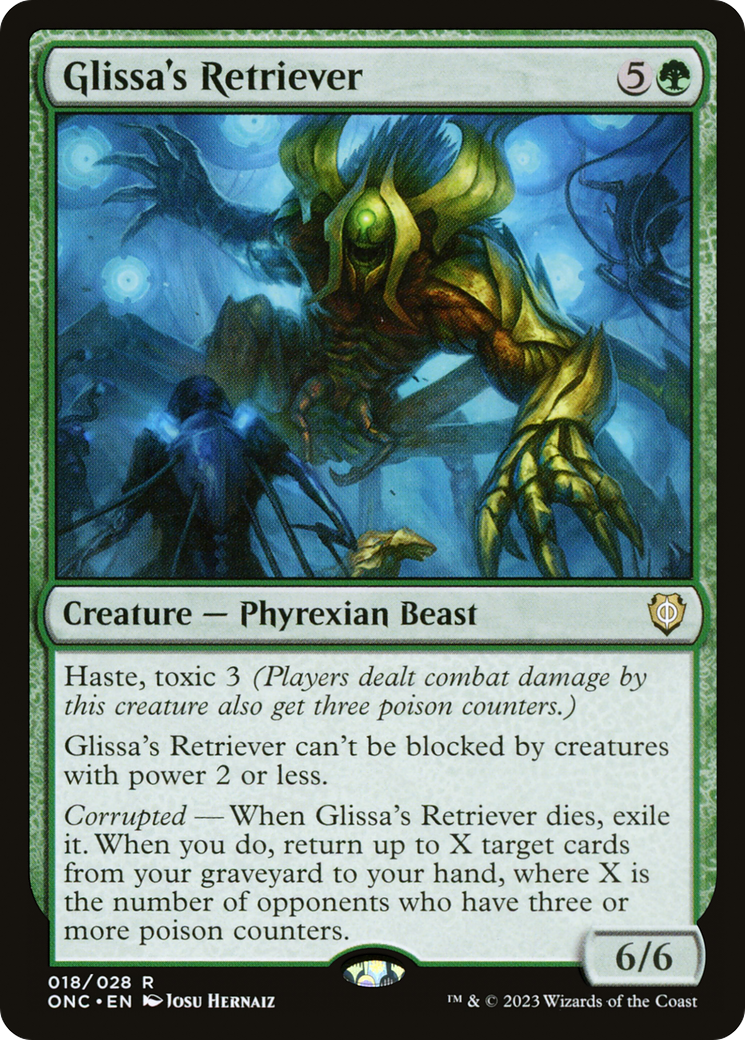 Glissa's Retriever [Phyrexia: All Will Be One Commander] | Rock City Comics