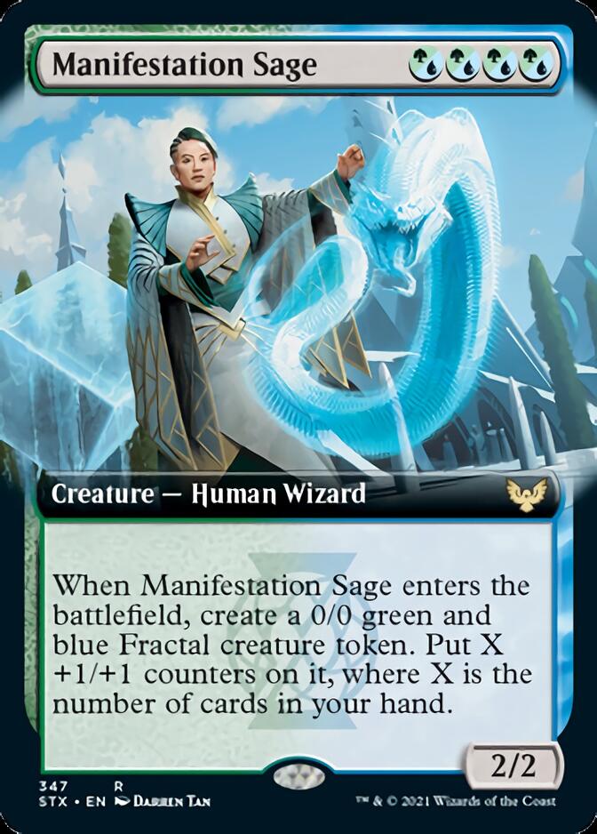 Manifestation Sage (Extended Art) [Strixhaven: School of Mages] | Rock City Comics