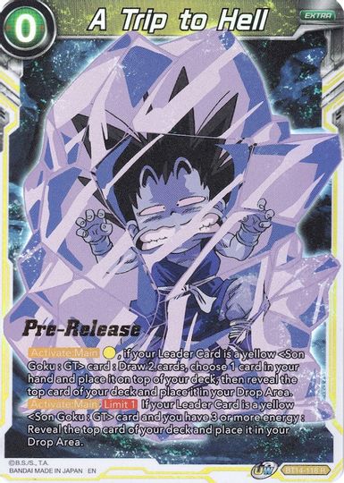 A Trip to Hell (BT14-118) [Cross Spirits Prerelease Promos] | Rock City Comics