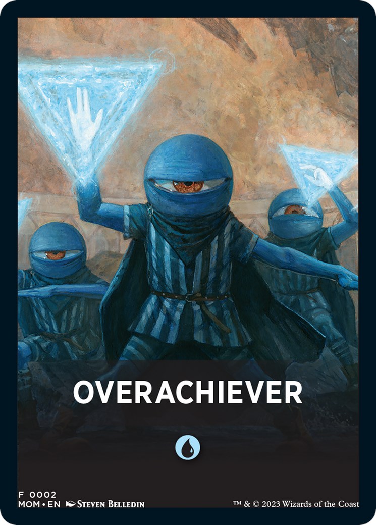 Overachiever Theme Card [March of the Machine Tokens] | Rock City Comics