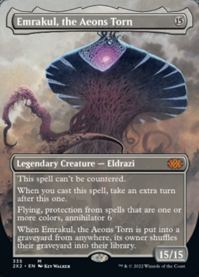 Emrakul, the Aeons Torn (Borderless Alternate Art) [Double Masters 2022] | Rock City Comics