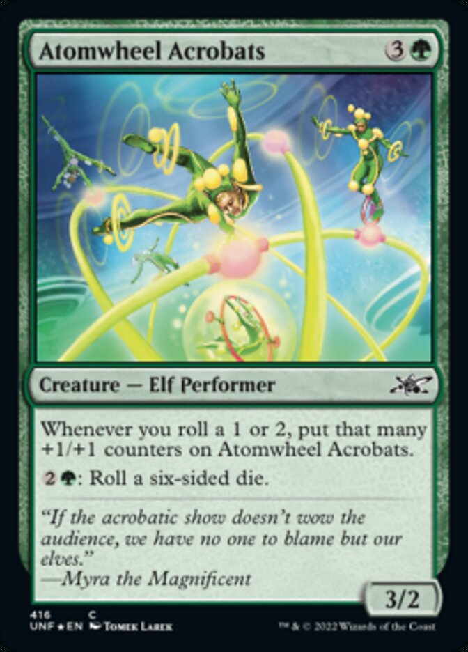 Atomwheel Acrobats (Galaxy Foil) [Unfinity] | Rock City Comics