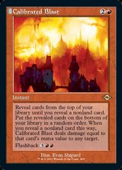 Calibrated Blast (Retro Foil Etched) [Modern Horizons 2] | Rock City Comics