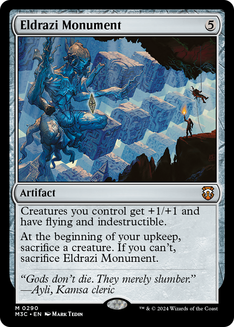 Eldrazi Monument (Ripple Foil) [Modern Horizons 3 Commander] | Rock City Comics