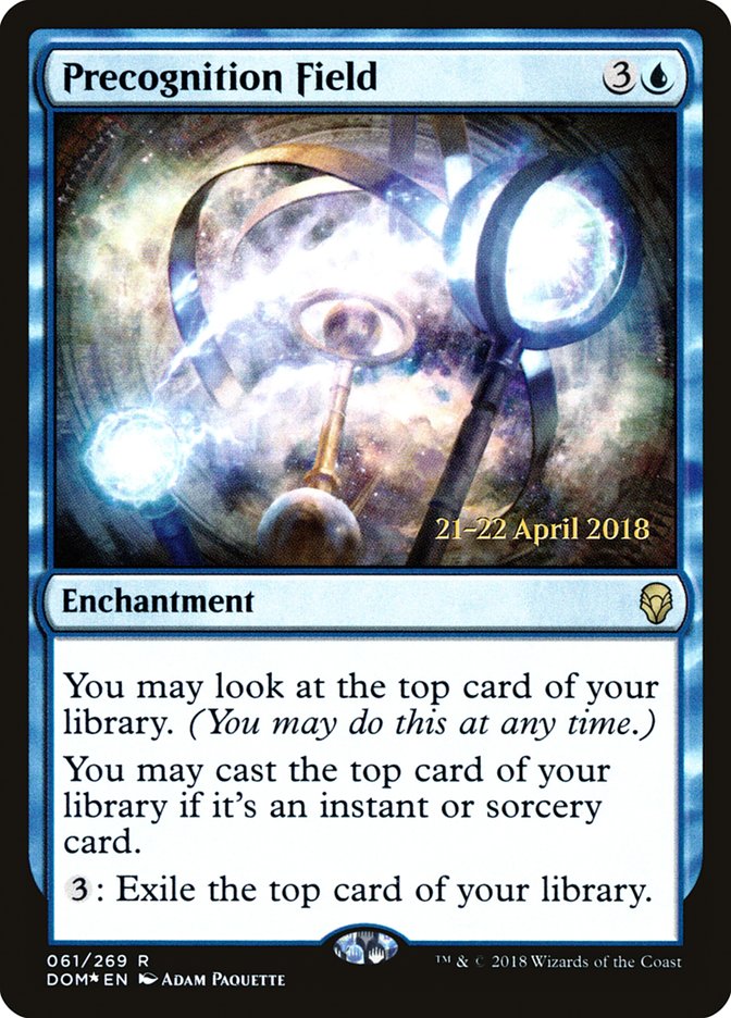 Precognition Field [Dominaria Prerelease Promos] | Rock City Comics