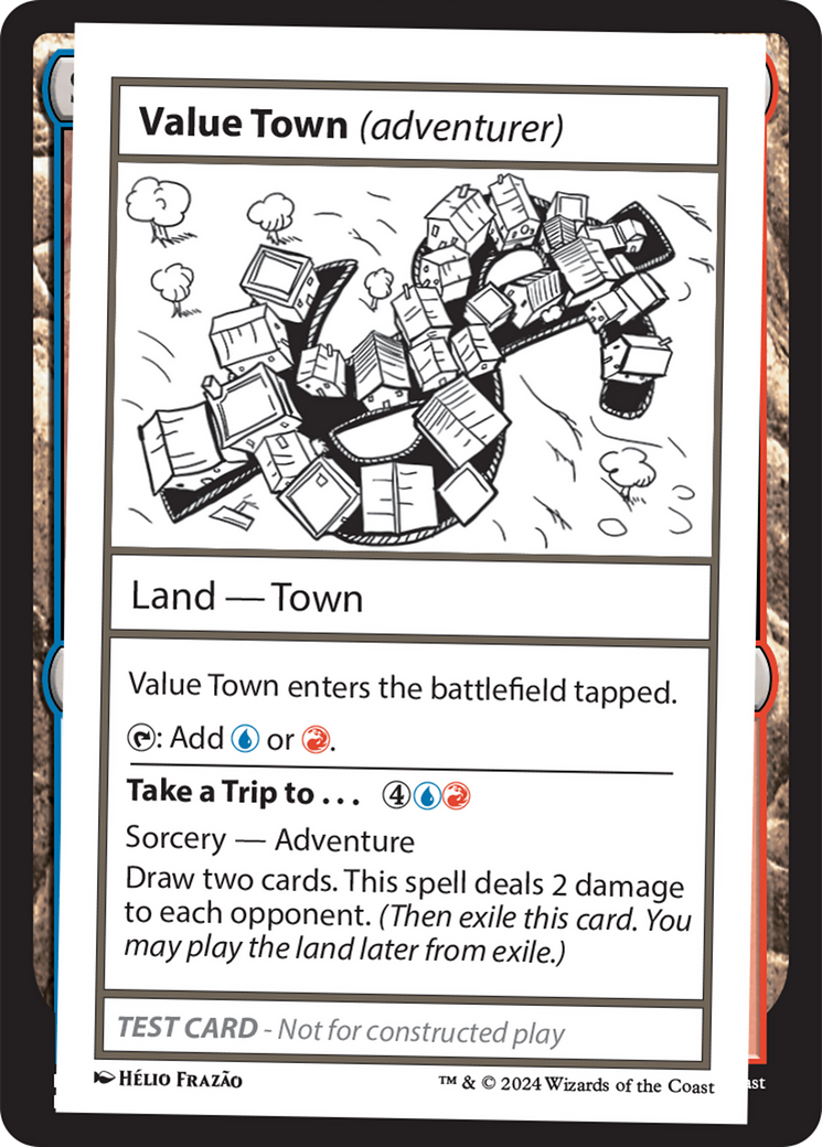 Value Town (adventurer) [Mystery Booster 2 Playtest Cards] | Rock City Comics